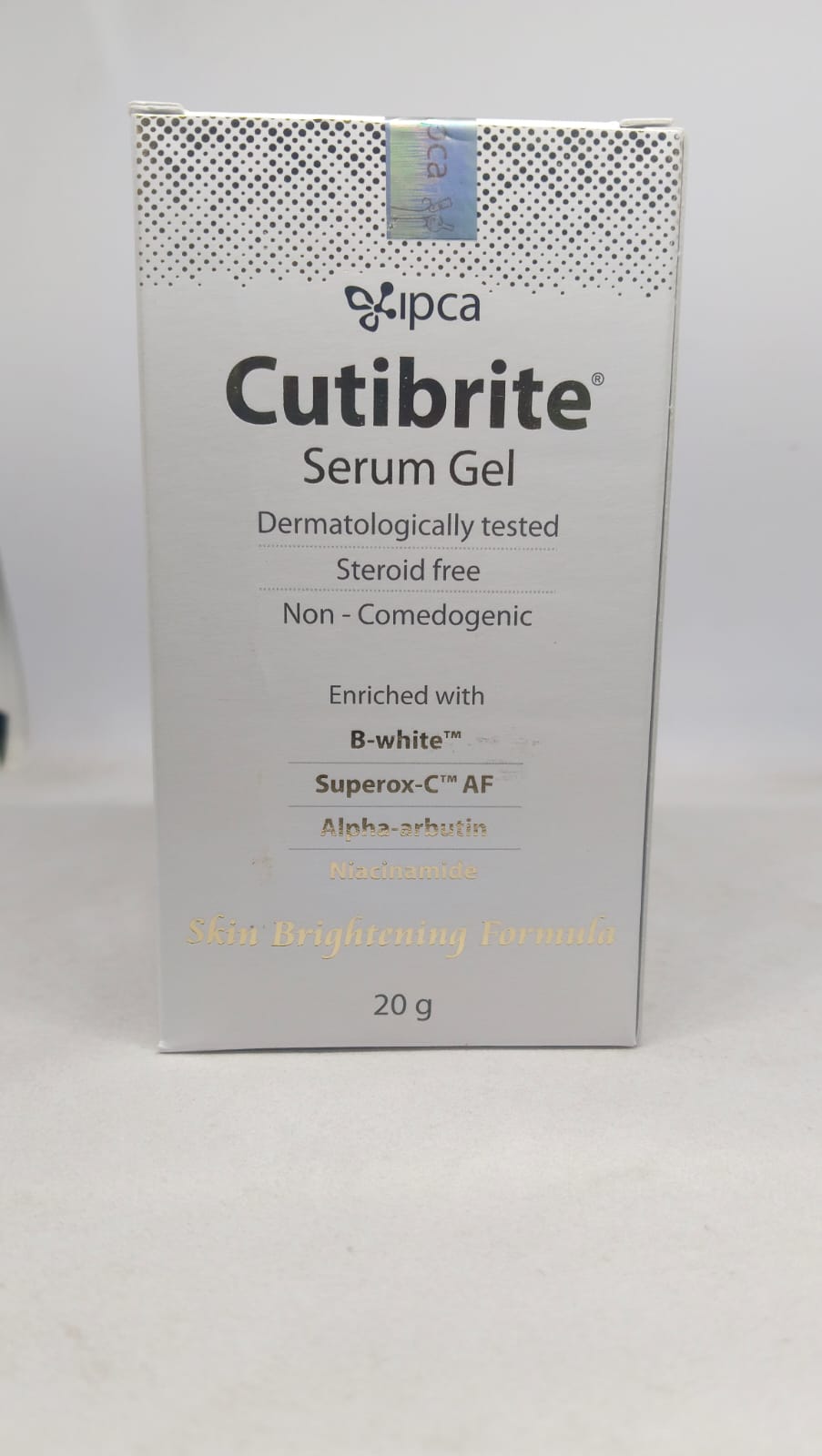 Cutibrite serum gel
