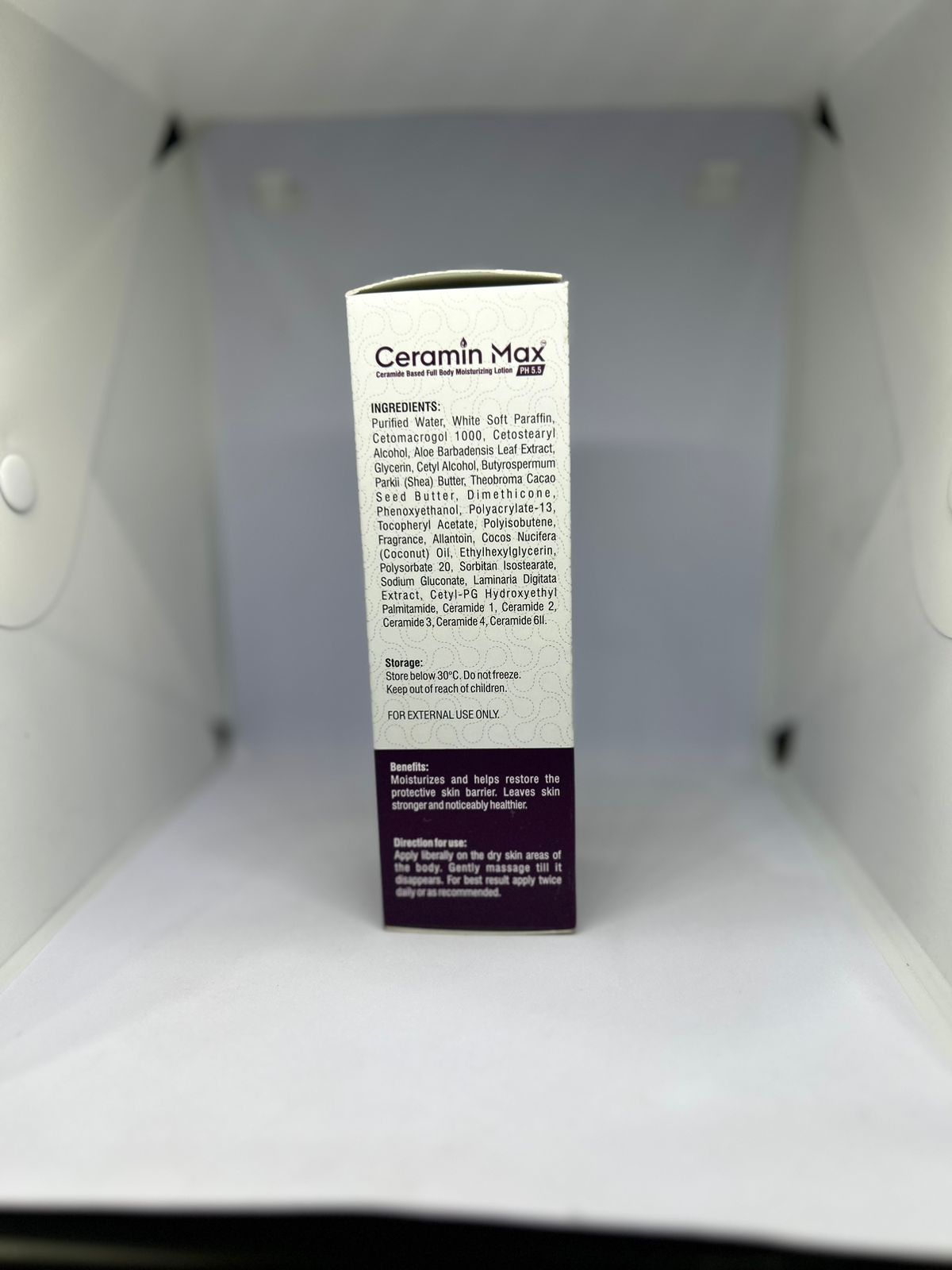 Ceramin Max moisturising lotion