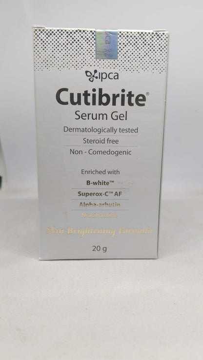 Cutibrite serum gel
