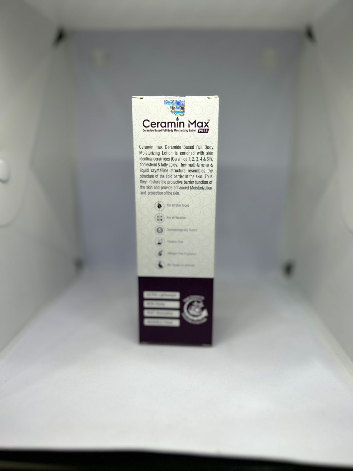 Ceramin Max moisturising lotion
