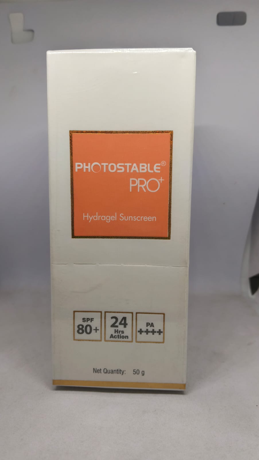 Phostable pro+hydragel sunscreen